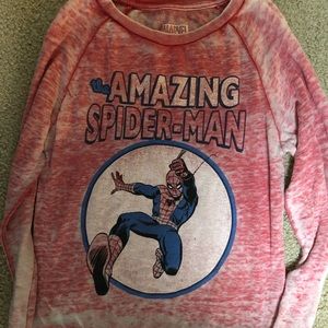Amazing Spiderman Long Sleeve Tee❤️